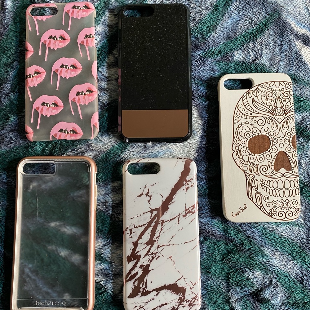 iPhone 7+ , 8+ case bundle